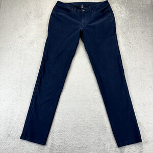 LULULEMON ABC Slim Fit Utilitech Pants Blue Jeans Stretch Mens 32x32 Office